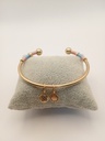 Urban Leaves ULBO002VG Bracelet Bangle Gold Metal Bangle Gypsy Blue Gold Women - Image 4