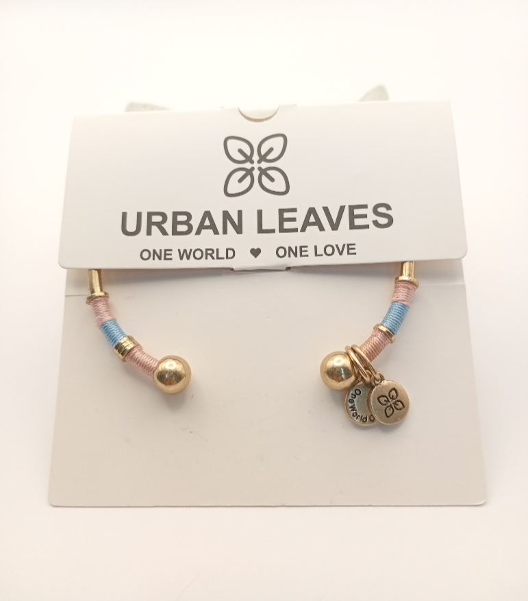 Urban Leaves ULBO002VG Bracelet Bangle Gold Metal Bangle Gypsy Blue Gold Women - Image 5