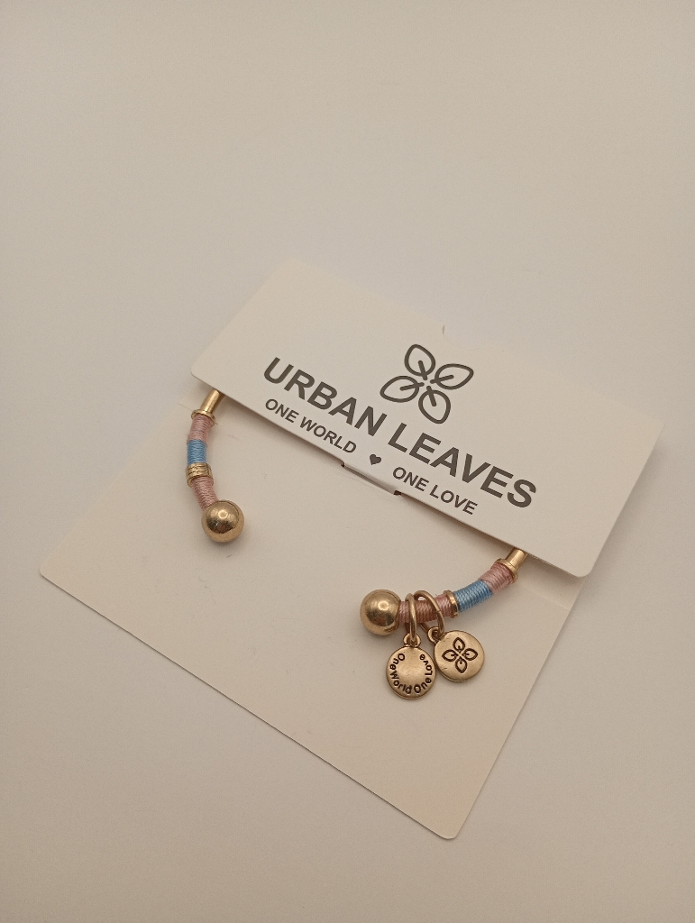 Urban Leaves ULBO002VG Bracelet Bangle Gold Metal Bangle Gypsy Blue Gold Women - Image 6