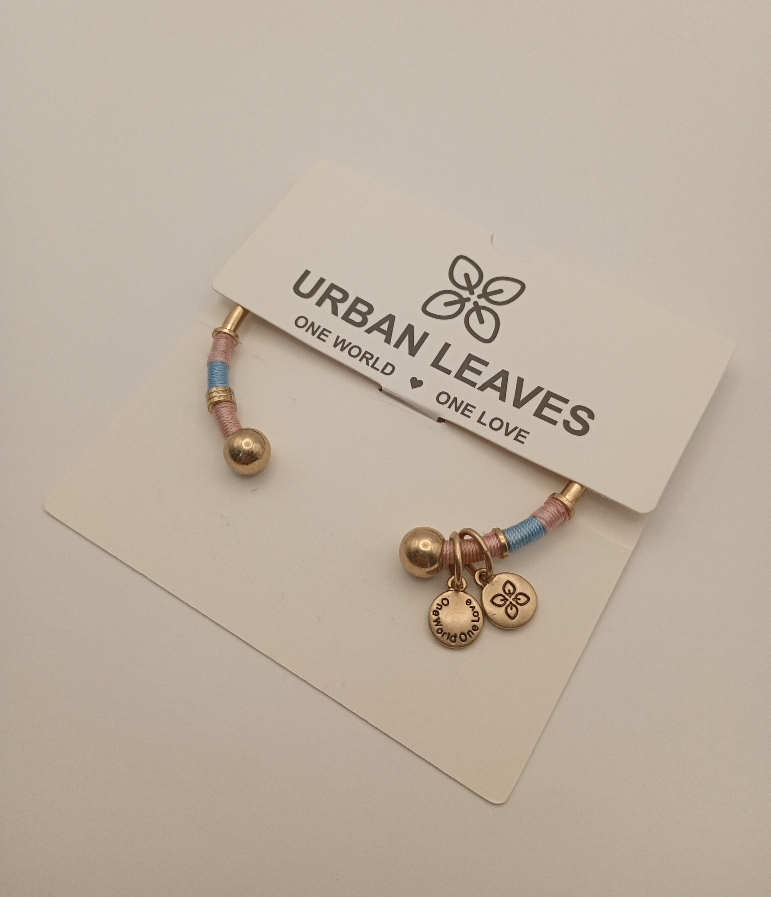 Urban Leaves ULBO002VG Bracelet Bangle Gold Metal Bangle Gypsy Blue Gold Women - Image 6