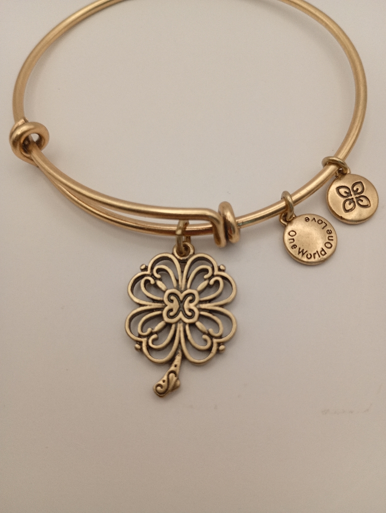 Urban Leaves ULSY003VG Bracelet Charm Gold Metal Bangle Magic Flower Vintage Gold Women - Image 3