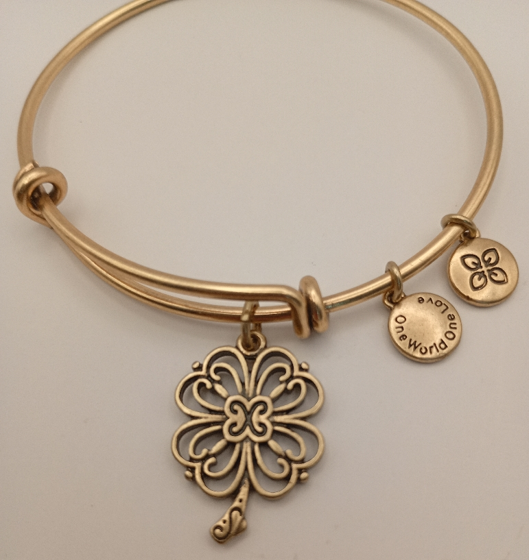 Urban Leaves ULSY003VG Bracelet Charm Gold Metal Bangle Magic Flower Vintage Gold Women - Image 3