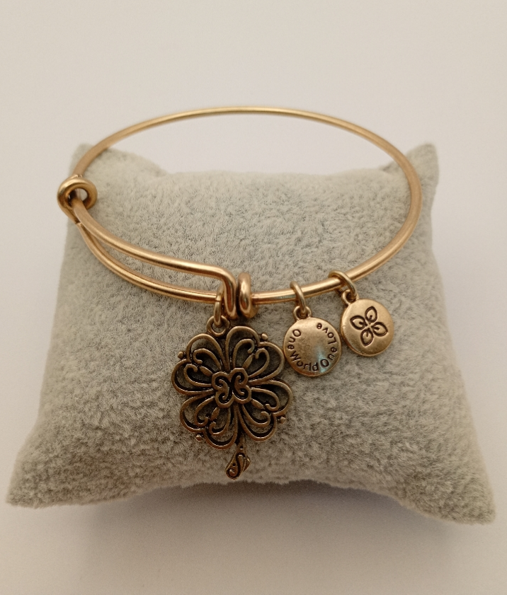 Urban Leaves ULSY003VG Bracelet Charm Gold Metal Bangle Magic Flower Vintage Gold Women - Image 4