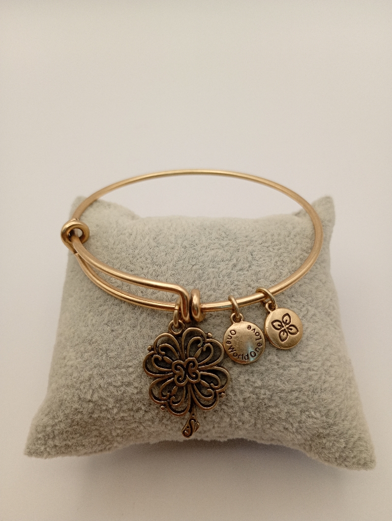 Urban Leaves ULSY003VG Bracelet Charm Gold Metal Bangle Magic Flower Vintage Gold Women - Image 4
