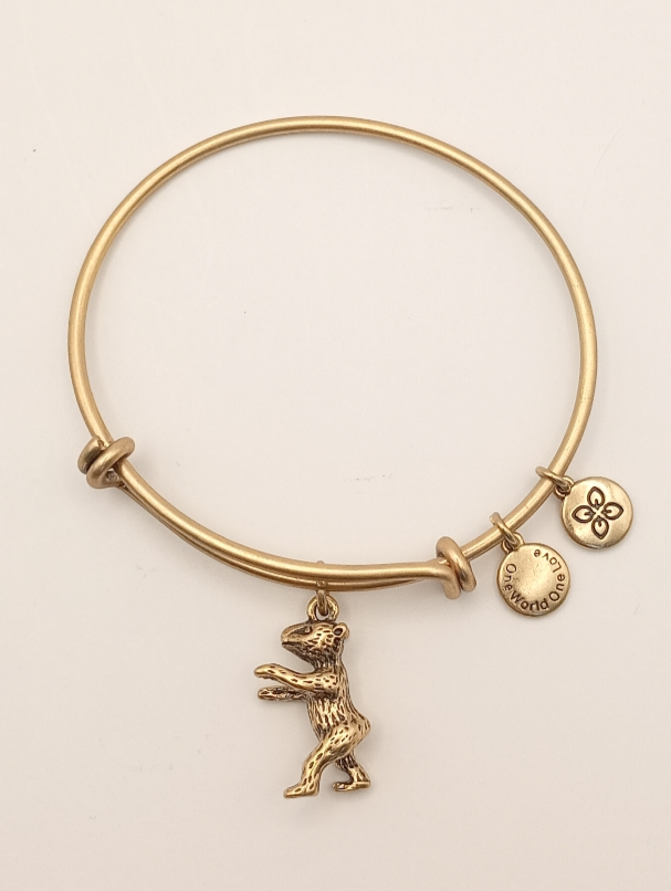 Urban Leaves ULPL001VG Bracelet Charm Gold Metal Bangle Bear Gold Woman - Image 2