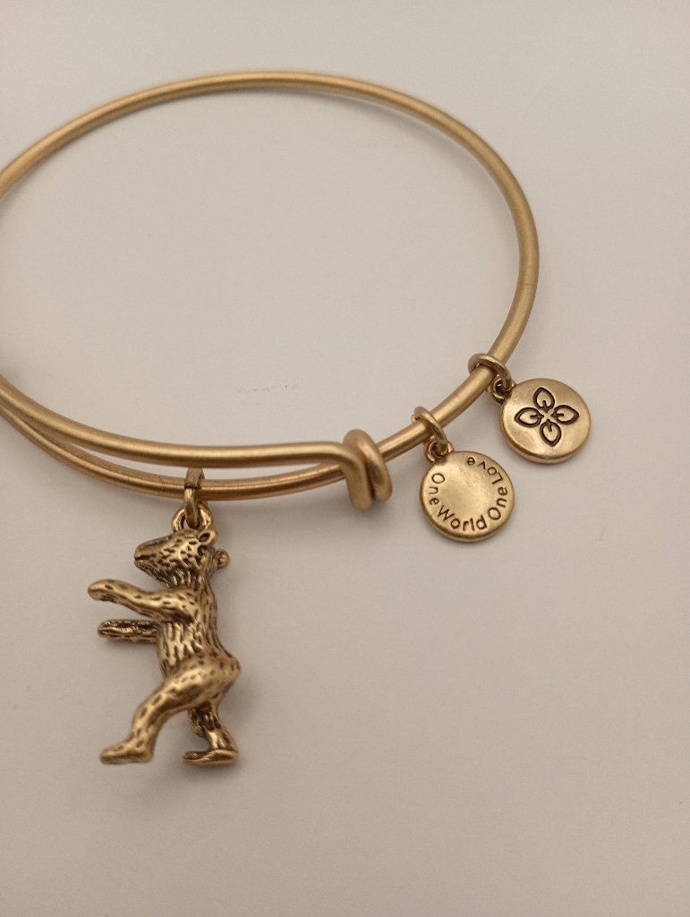 Urban Leaves ULPL001VG Bracelet Charm Gold Metal Bangle Bear Gold Woman - Image 3