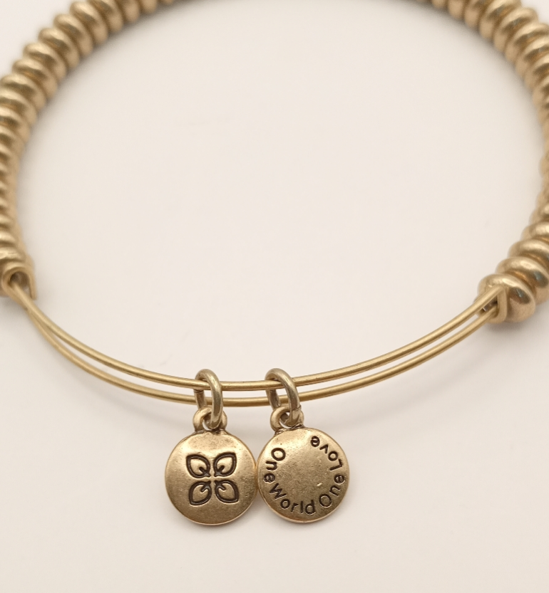 Urban Leaves ULBD010VG Bracelet Bangle Gold Metal Bangle Simplicity Vintage Gold Women - Image 3