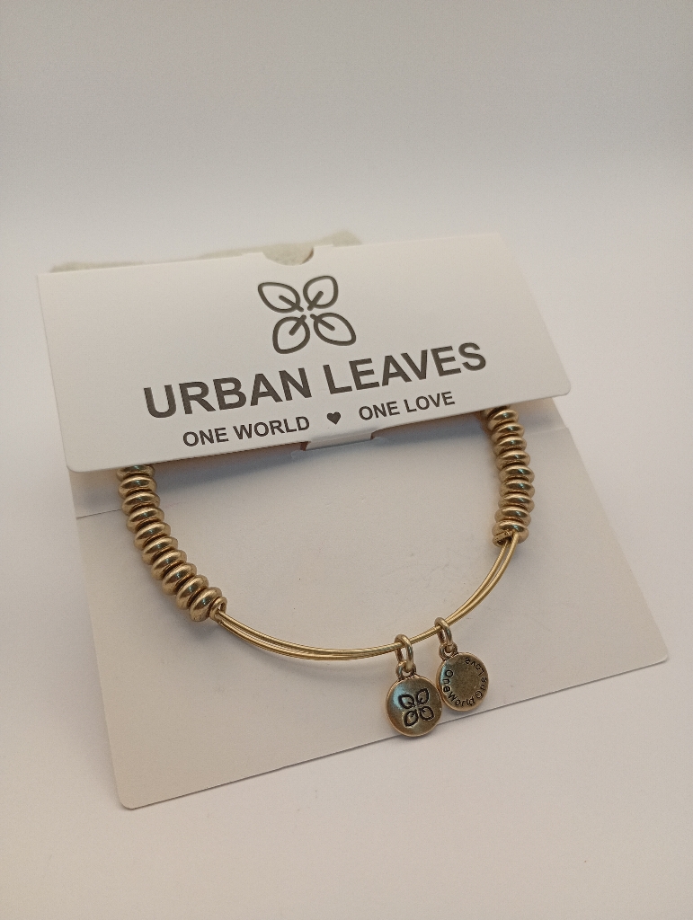 Urban Leaves ULBD010VG Bracelet Bangle Gold Metal Bangle Simplicity Vintage Gold Women - Image 6