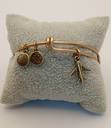 Urban Leaves ULUS004VG Bracelet Bangle Gold Metal Bangle Jetplane Vintage Gold Unisex - Image 4