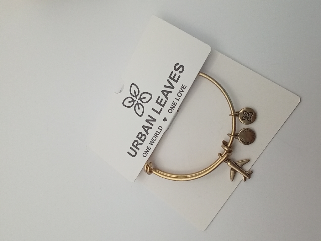 Urban Leaves ULUS004VG Bracelet Bangle Gold Metal Bangle Jetplane Vintage Gold Unisex - Image 6