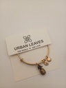 Urban Leaves ULFR001VG Bracelet Charm Gold Metal Bangle Pineapple Gold Tone Women - Image 6