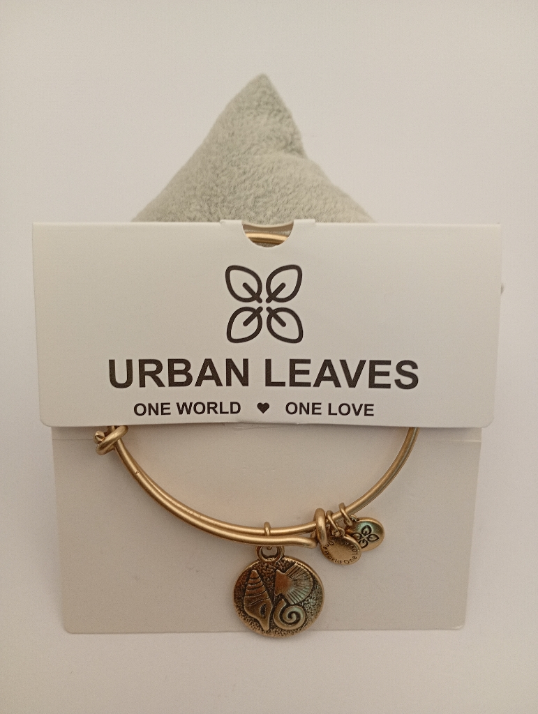 Urban Leaves ULOC003VG Bracelet Charm, Shells Gold Metal Bangle Gold Tone Women - Image 6