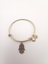 Urban Leaves ULBE005VG Bracelet Charm Gold Metal Bangle Hand Fatima Gold Women - Image 2