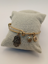 Urban Leaves ULBE005VG Bracelet Charm Gold Metal Bangle Hand Fatima Gold Women - Image 4