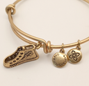 Urban Leaves ULUS001VG Bracelet Charm Gold Metal Bangle Shoe Vintage Gold Unisex - Image 3