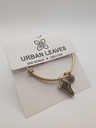 Urban Leaves ULUS001VG Bracelet Charm Gold Metal Bangle Shoe Vintage Gold Unisex - Image 6