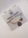Urban Leaves ULSY006VG Bracelet Charm Gold Metal Bangle Gold Unisex - Image 2