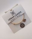 Urban Leaves ULSY006VG Bracelet Charm Gold Metal Bangle Gold Unisex - Image 2