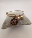 Urban Leaves ULSY006VG Bracelet Charm Gold Metal Bangle Gold Unisex - Image 5