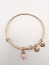 Urban Leaves ULGE009VG Bracelet Bangle Gold Metal Bangle Bright Pearl Gold Tone Women - Image 1