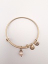 Urban Leaves ULGE009VG Bracelet Bangle Gold Metal Bangle Bright Pearl Gold Tone Women - Image 2