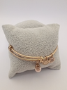 Urban Leaves ULGE009VG Bracelet Bangle Gold Metal Bangle Bright Pearl Gold Tone Women - Image 3