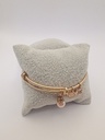Urban Leaves ULGE009VG Bracelet Bangle Gold Metal Bangle Bright Pearl Gold Tone Women - Image 3