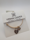 Urban Leaves ULSY005VG Bracelet Charm Gold Metal Bangle Heart Gold Tone Women - Image 5