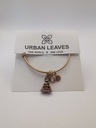 Urban Leaves ULBE003VG Bracelet Charm Gold Metal Bangle Buddha Vintage Gold Unisex - Image 5