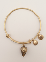 Urban Leaves ULFR002VG Bracelet Charm Gold Metal Bangle Strawberry Gold Unisex - Image 2