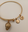 Urban Leaves ULFR002VG Bracelet Charm Gold Metal Bangle Strawberry Gold Unisex - Image 3