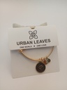 Urban Leaves ULIN016VG Bracelet Charm Gold Metal Bangle Letter P Vintage Gold Women - Image 6