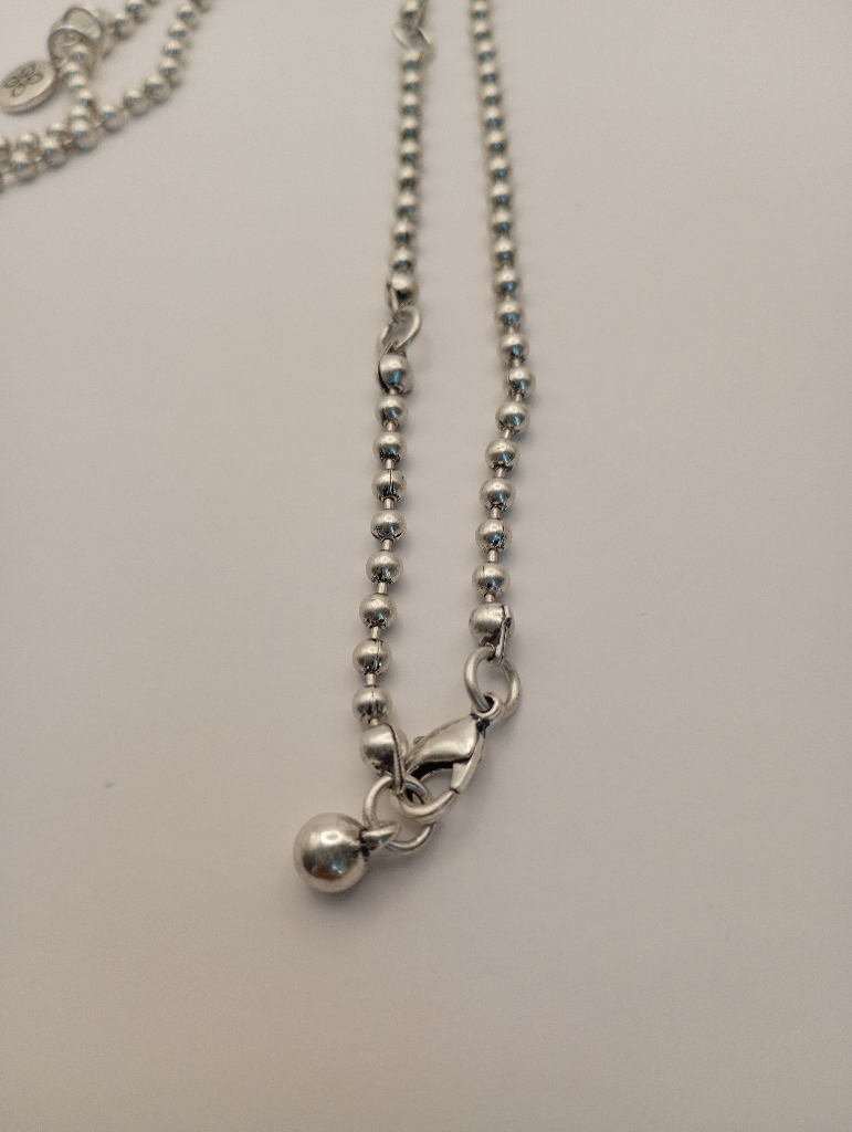 Urban Leaves ULNLB0005VS Necklace None Unisex Ball Chain Spring Ring Silver Silver - Image 5