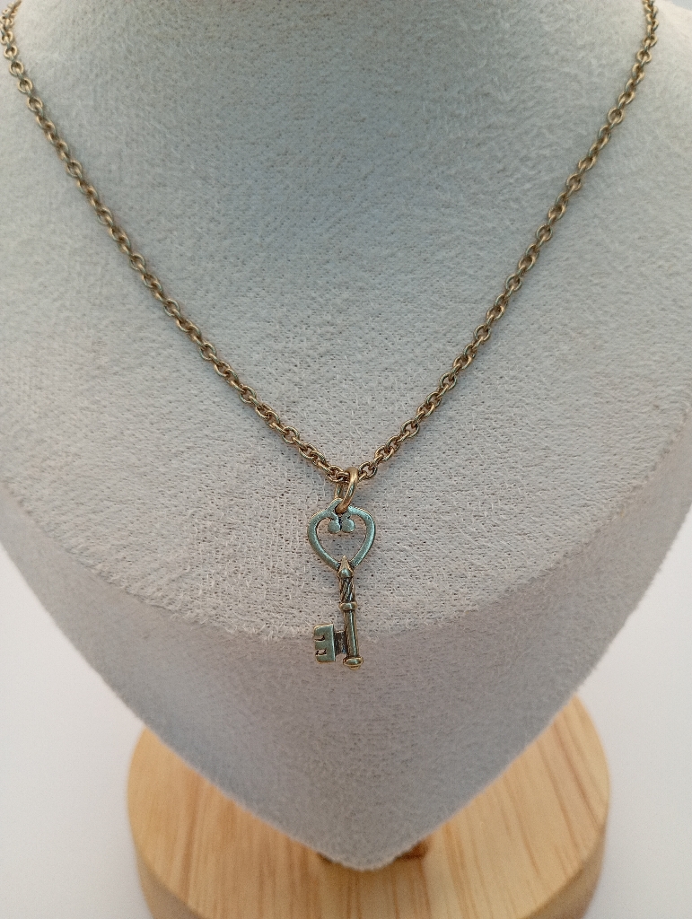 URBAN LEAVES ULNS008VG Necklace None Women Cable Key Pendant Lobster Gold Metal - Image 2