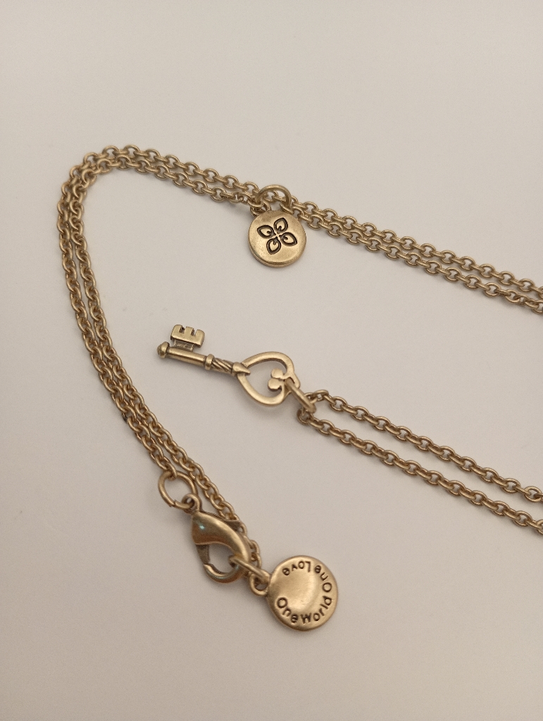 URBAN LEAVES ULNS008VG Necklace None Women Cable Key Pendant Lobster Gold Metal - Image 4