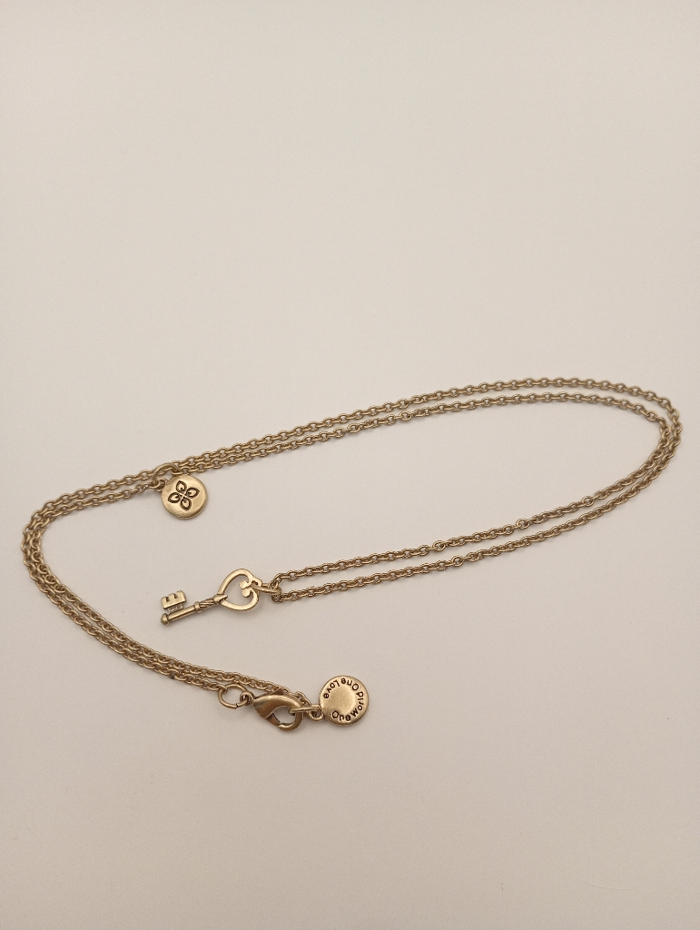 URBAN LEAVES ULNS008VG Necklace None Women Cable Key Pendant Lobster Gold Metal - Image 5