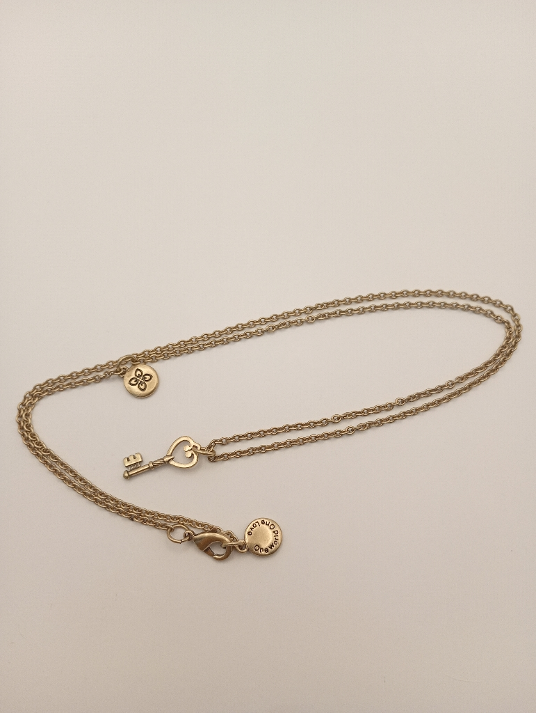 URBAN LEAVES ULNS008VG Necklace None Women Cable Key Pendant Lobster Gold Metal - Image 5