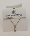 URBAN LEAVES ULNS008VG Necklace None Women Cable Key Pendant Lobster Gold Metal - Image 6