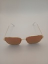 Lux-Lenses Ltd WPH-HT042 Sunglasses Unisex Rose Cat-eye Gold Metal, Plastic - Image 2