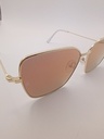 Lux-Lenses Ltd WPH-HT042 Sunglasses Unisex Rose Cat-eye Gold Metal, Plastic - Image 5