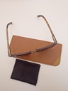 LUX-LENSED 3016BRNBRN Sunglasses Unisex Brown Round Brown Plastic - Image 2