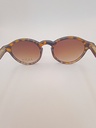 LUX-LENSED 3016BRNBRN Sunglasses Unisex Brown Round Brown Plastic - Image 4