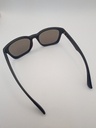 LUX-LENSED 2015BLUBLK Sunglasses Men Blue Mirrored Wrap Black Plastic - Image 3