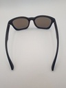 LUX-LENSED 2015BLUBLK Sunglasses Men Blue Mirrored Wrap Black Plastic - Image 4