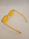 LUX-LENSED 3003YEL TRN Sunglasses Unisex Yellow Cat-eye Yellow Plastic - Image 3