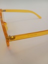LUX-LENSED 3003YEL TRN Sunglasses Unisex Yellow Cat-eye Yellow Plastic - Image 4