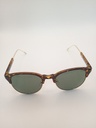 Lux-Lenses SG17SUPA2003BLRPAT Sunglasses Unisex Green Round Brown Plastic - Image 3