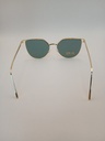 Lux-Lensed 1031REDGLD Sunglasses Unisex Red Hexagonal Gold Metal, Plastic - Image 5
