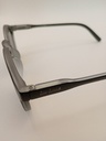 LUX-LENSED LTD 3014BLKBLK Sunglasses Unisex Black Oval Black Plastic - Image 4