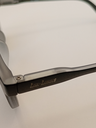 LUX-LENSED LTD 3014BLKBLK Sunglasses Unisex Black Oval Black Plastic - Image 4